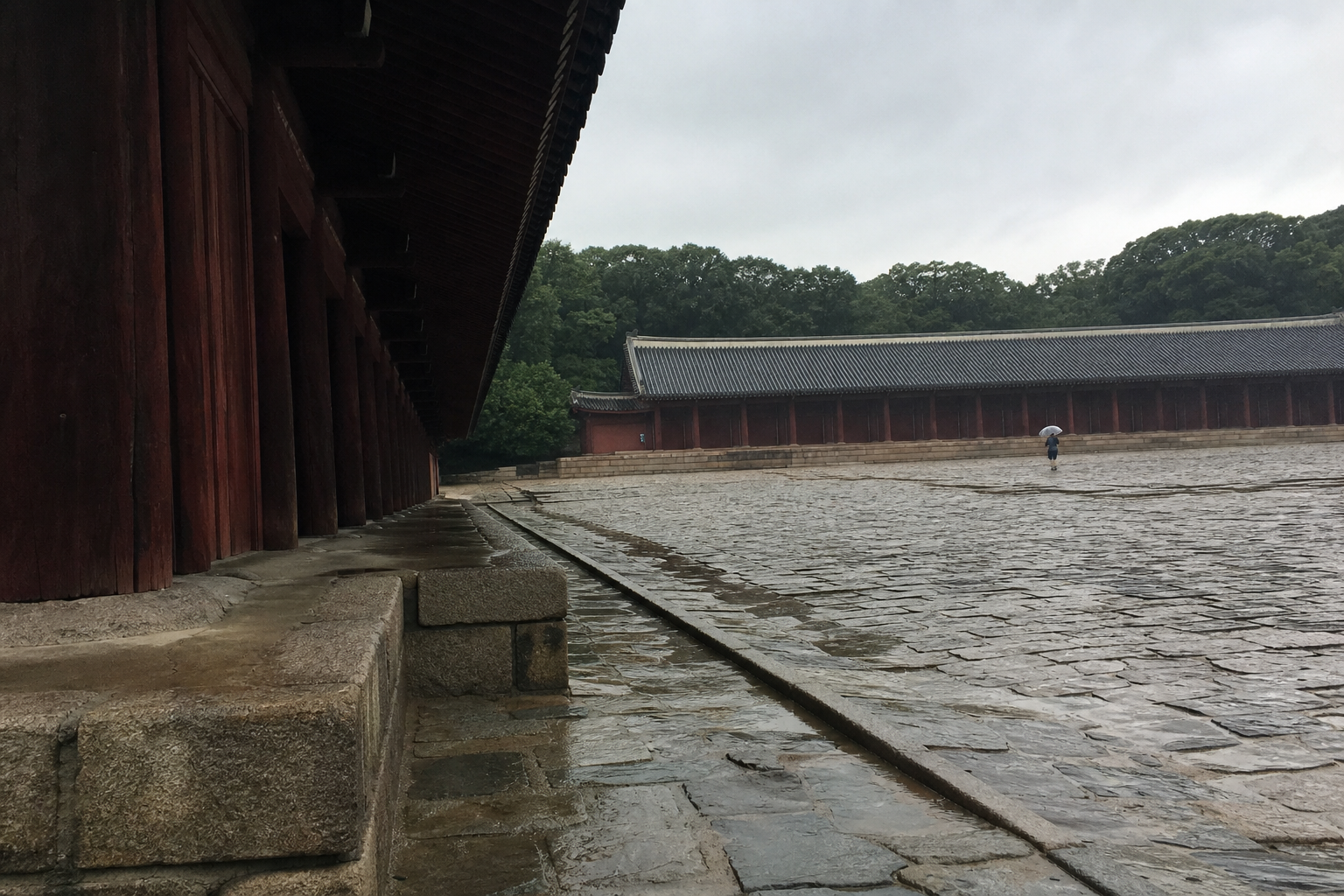 A natural AI-generated SEOULIAN editorial photograph illustrating Jongmyo