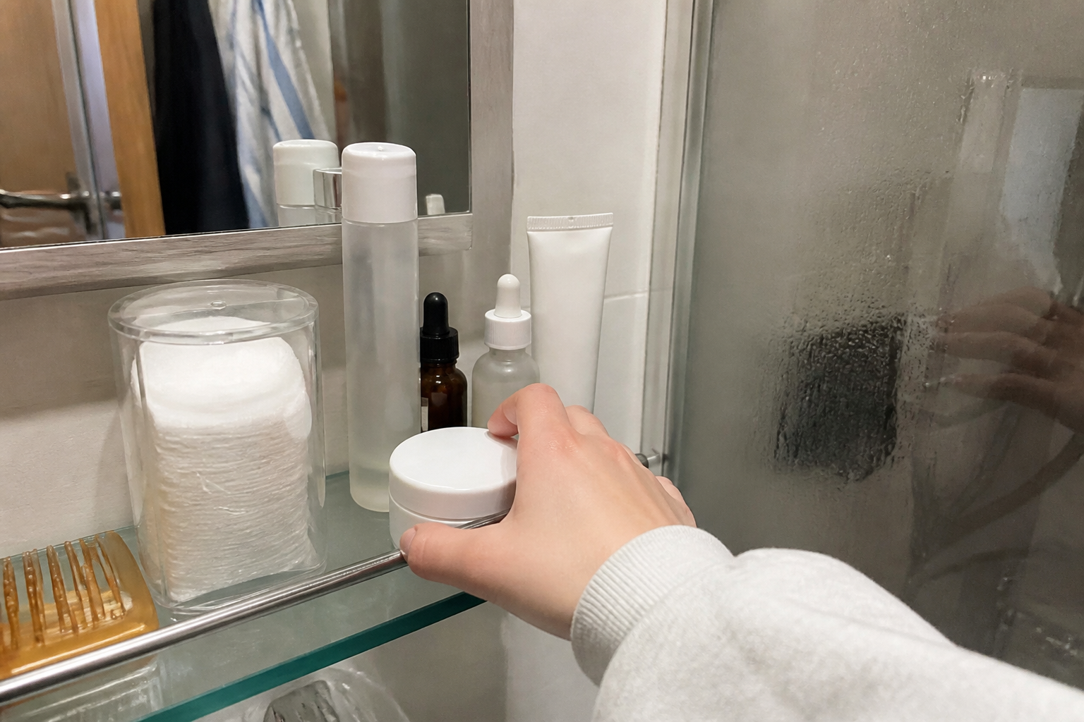 A natural AI-generated SEOULIAN editorial photograph illustrating K-beauty
