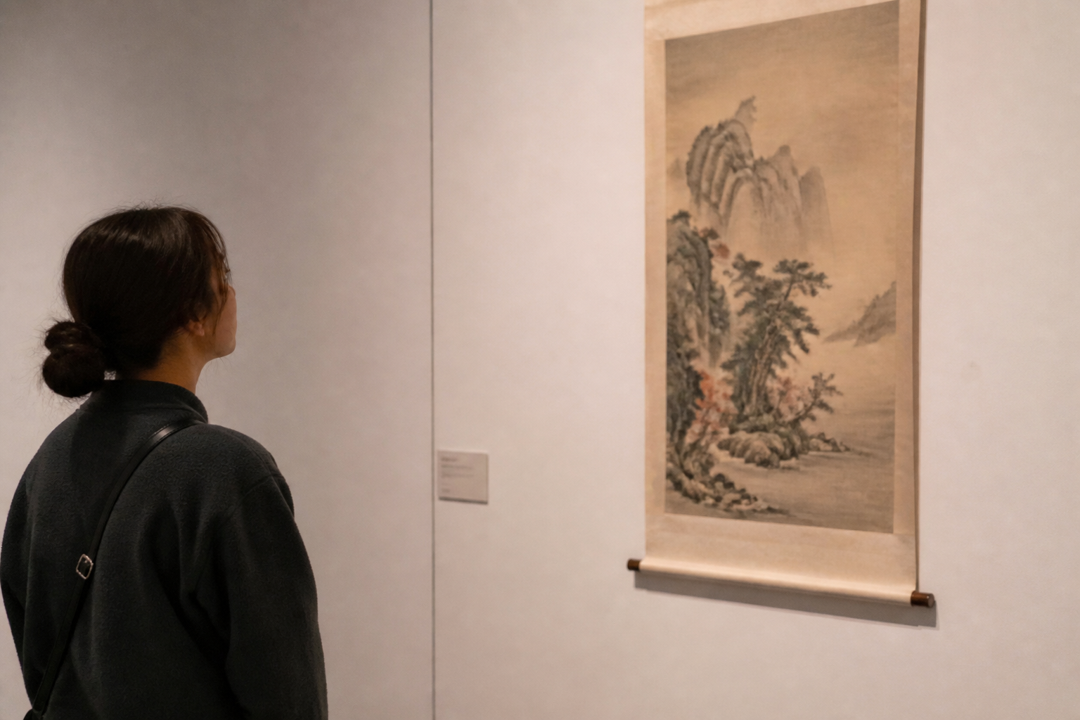 A natural AI-generated SEOULIAN editorial photograph illustrating Korean painting