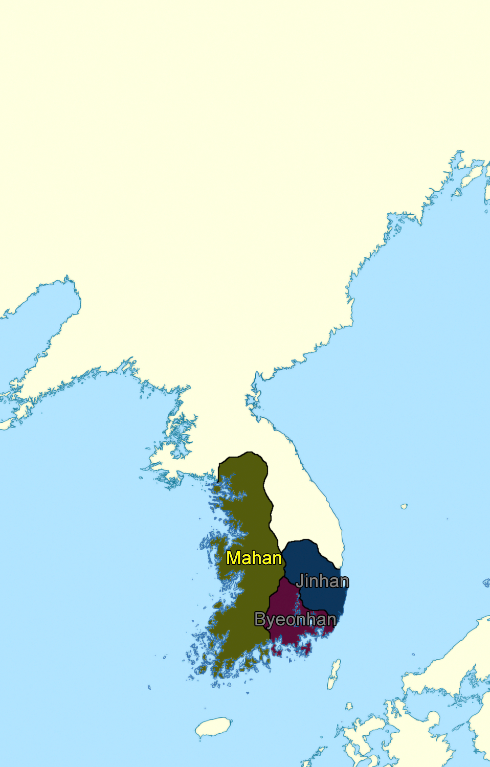 A Wikimedia Commons image illustrating Mahan confederacy