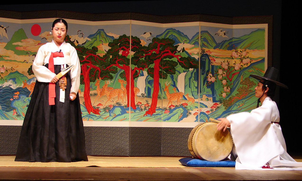 A Wikimedia Commons image illustrating Pansori