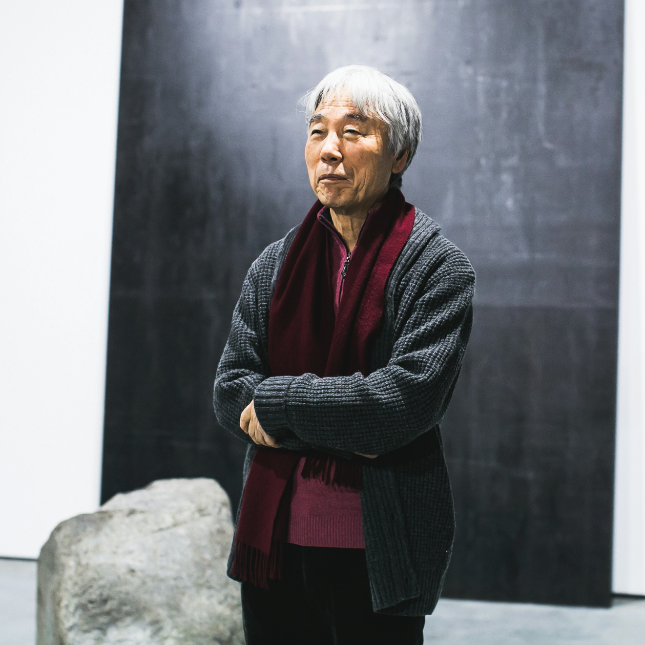 A Wikimedia Commons image illustrating Lee Ufan