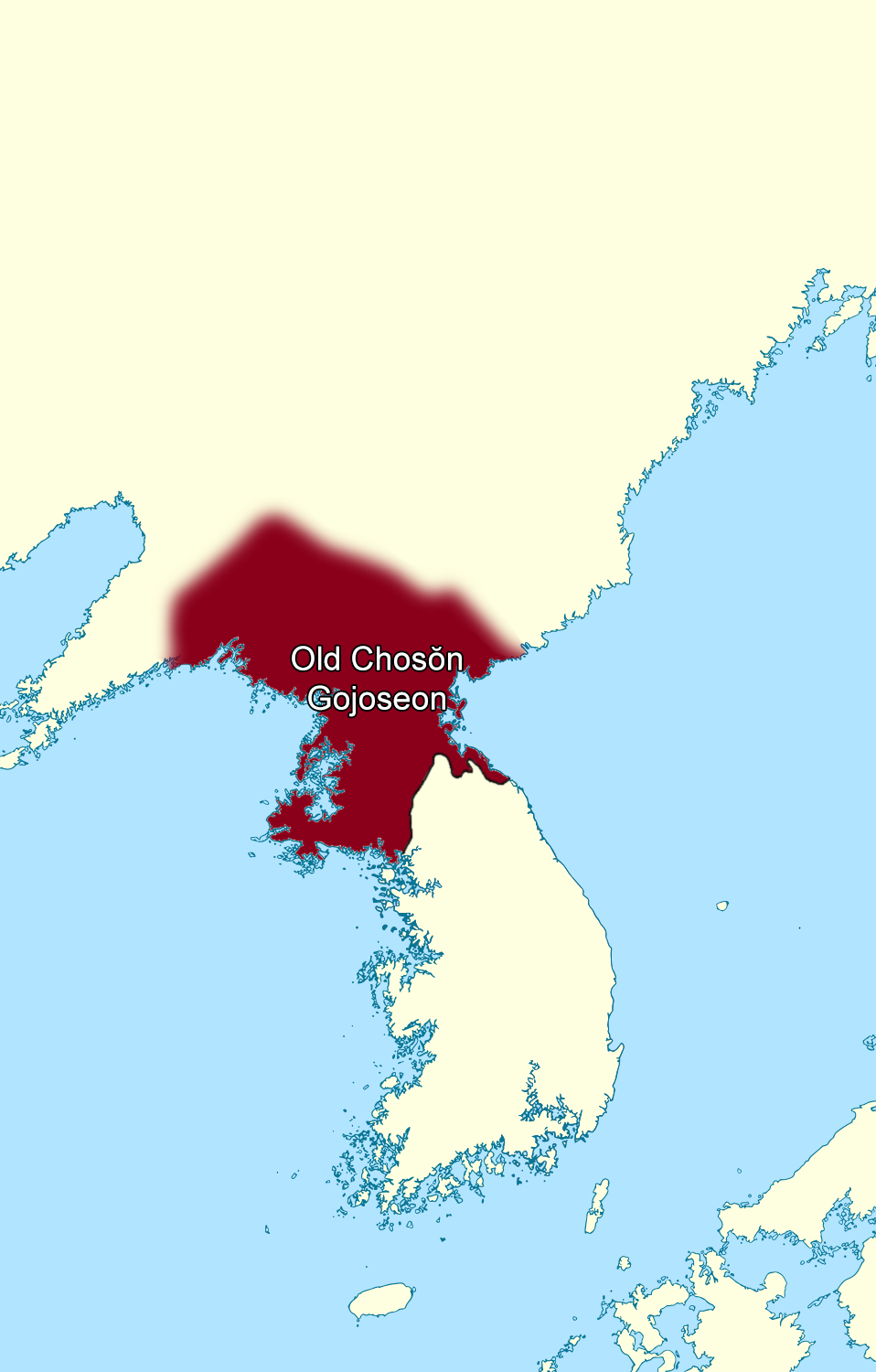 A Wikimedia Commons image illustrating Old Chosŏn