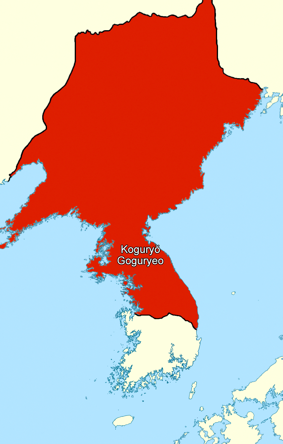 A Wikimedia Commons image illustrating Goguryeo