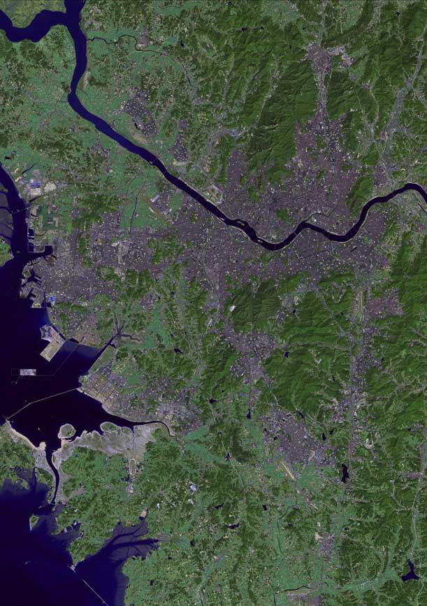 A Wikimedia Commons image illustrating Han River (Korea)